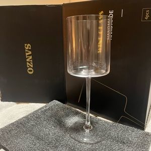 New Set of Four Wine Glasses